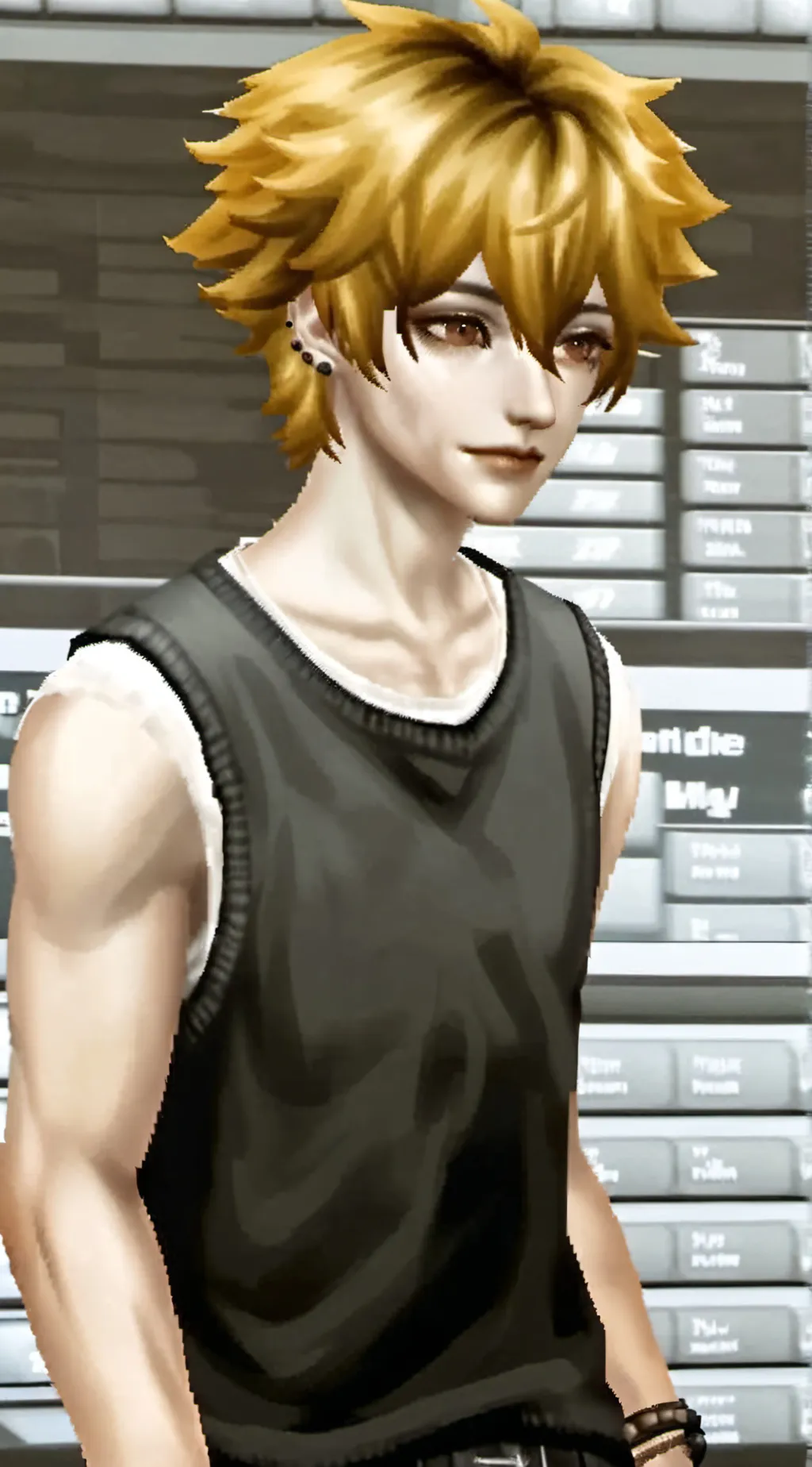 ai character: Tobas McArthur  background