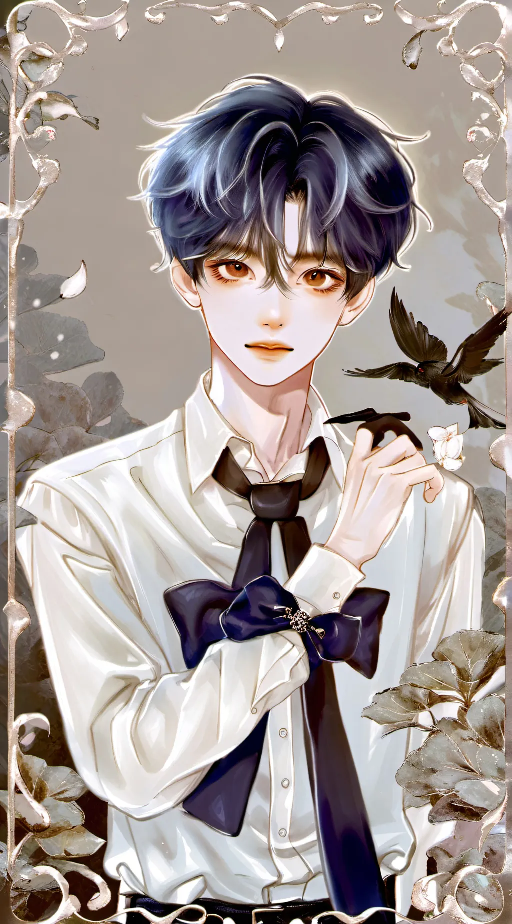 ai character: Kalamari background