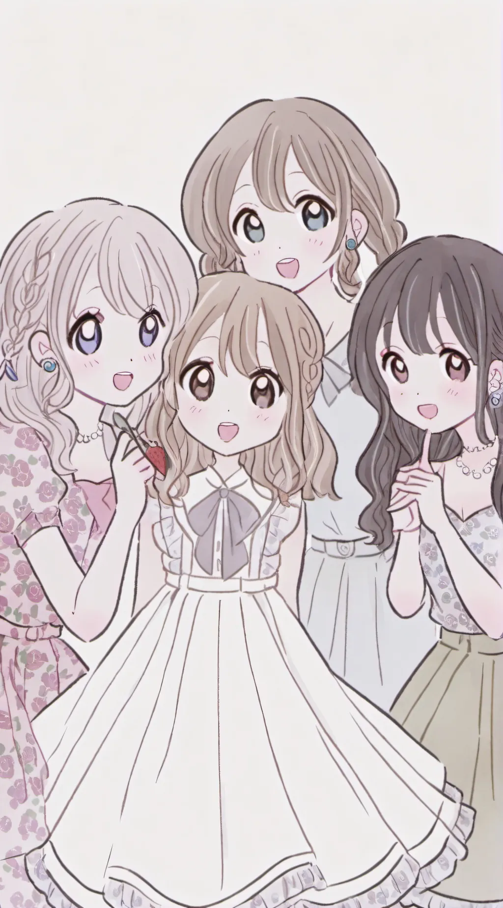 ai character: With the girls background