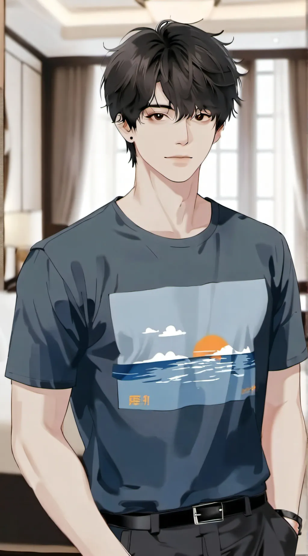ai character: Liam background
