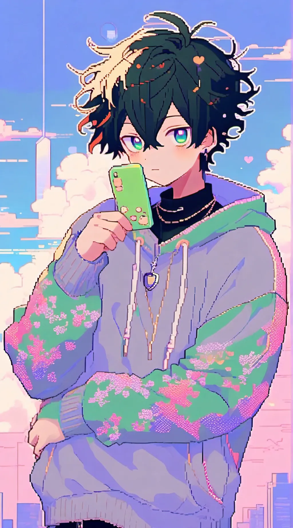 ai character: dating mha background