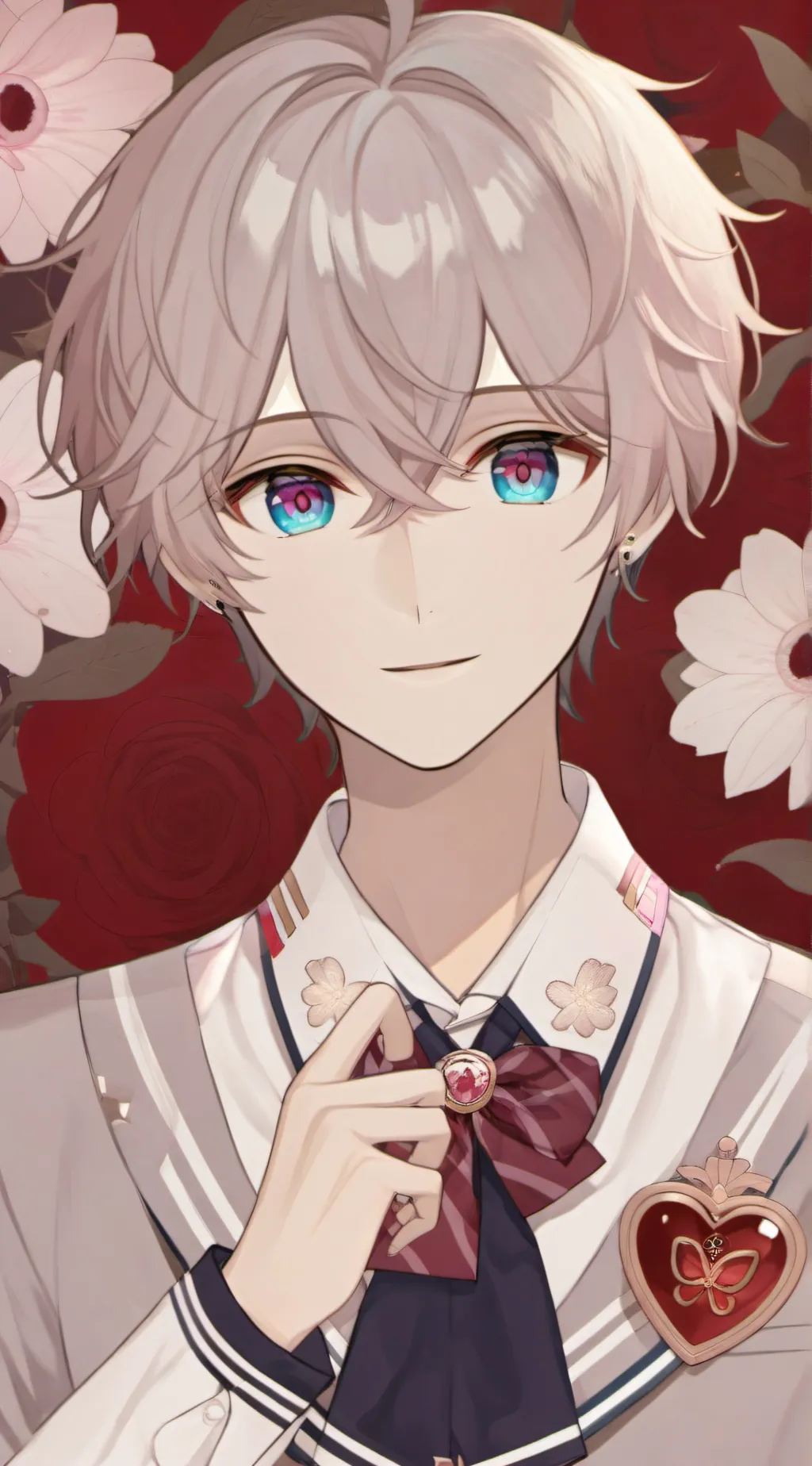 ai character: Theo. background