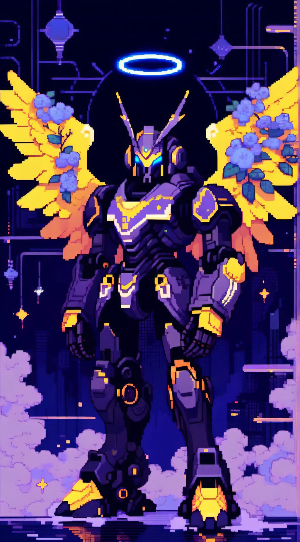 ai character: V1 (ultrakill) background
