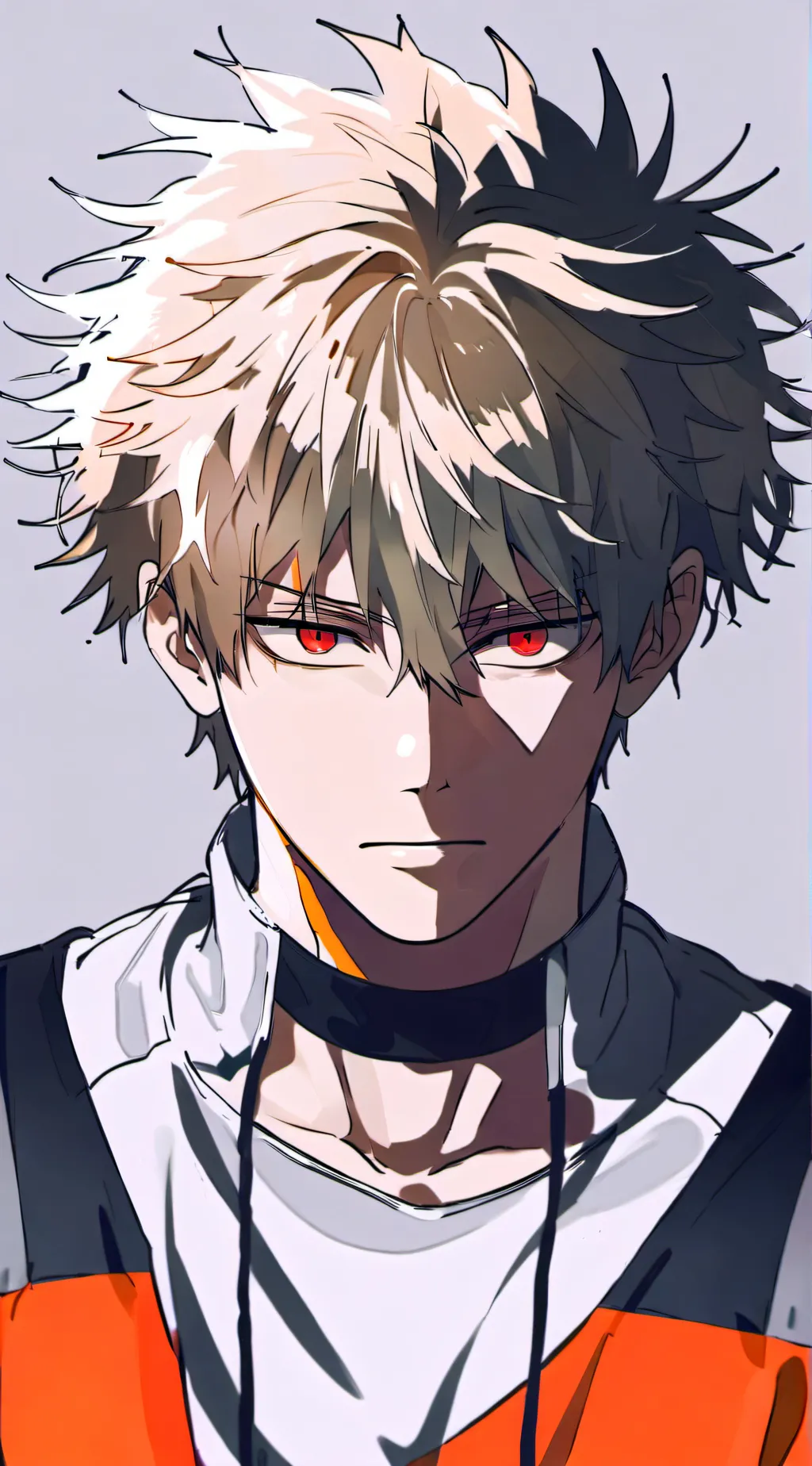 ai character: Katsuki bakugo background