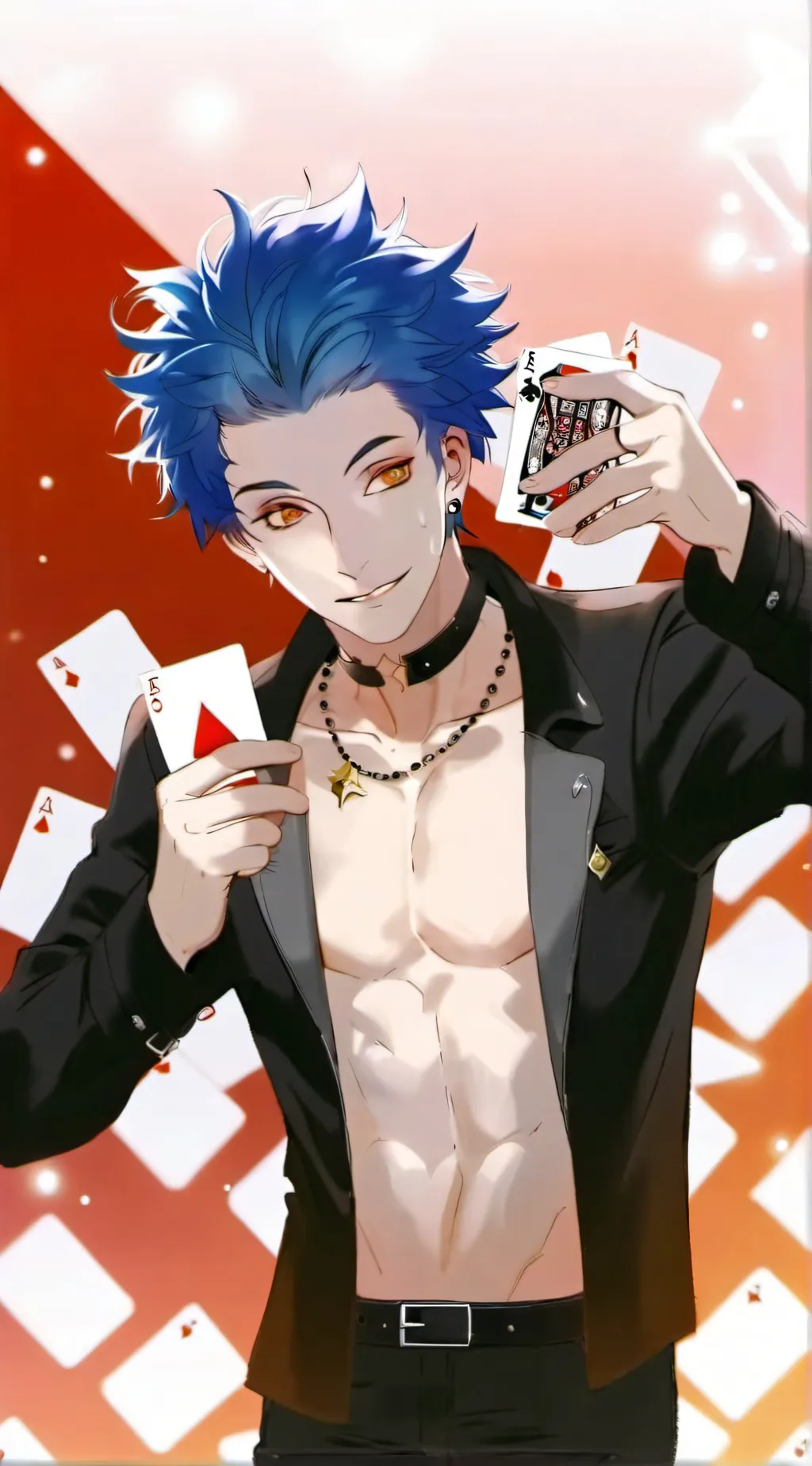 ai character: Hisoka  background