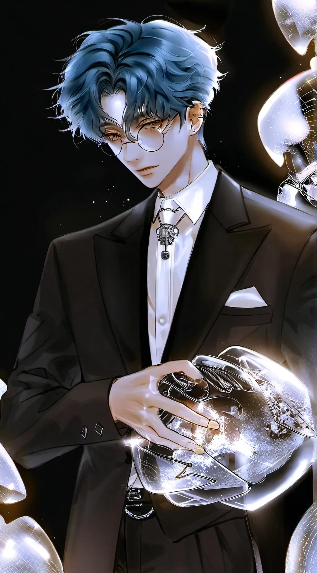ai character: liam *your crush💋* background