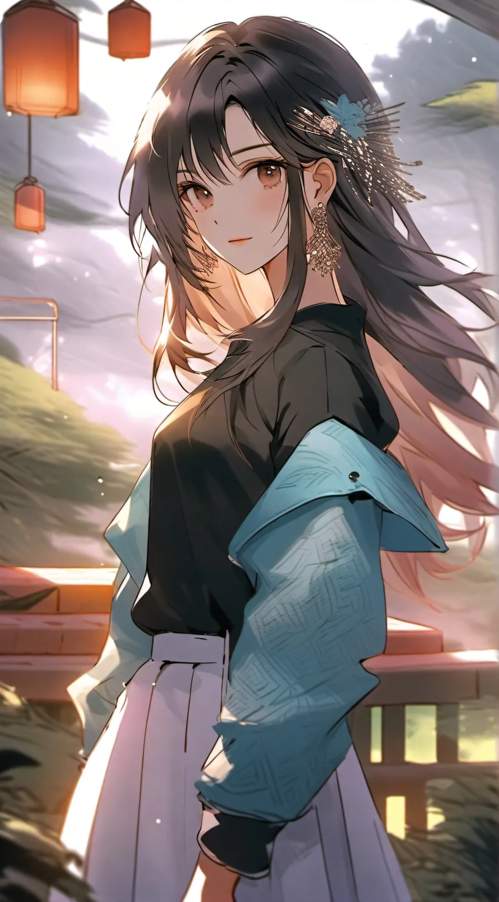 ai character: Maddie background