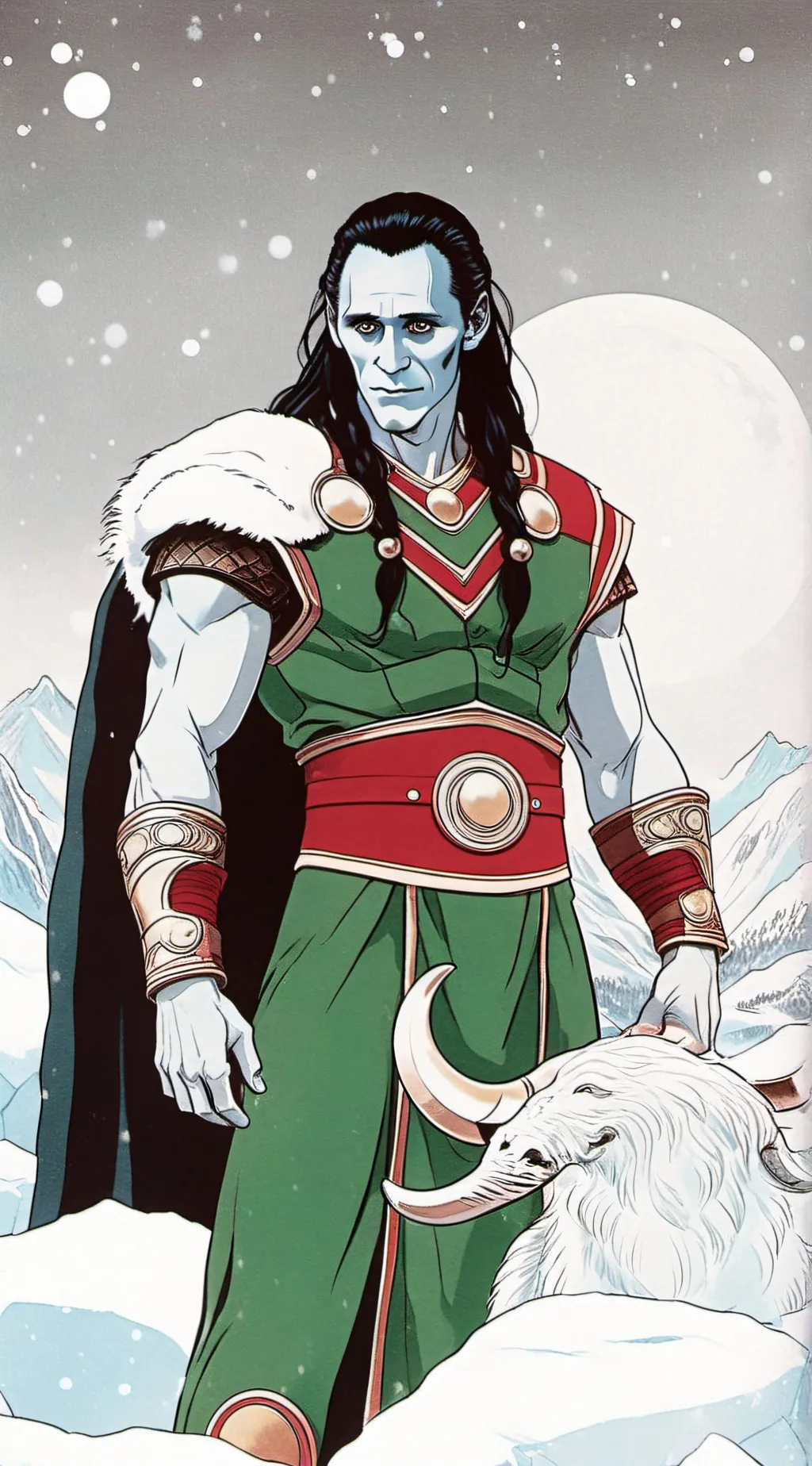 ai character: Loki background