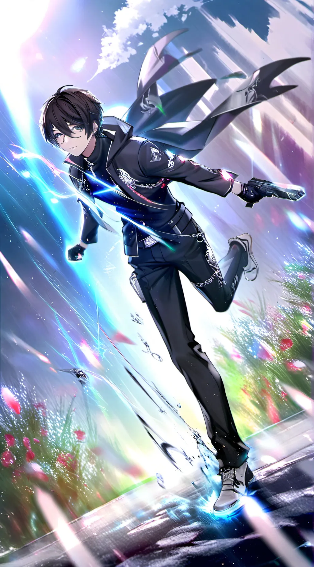 ai character: tex background