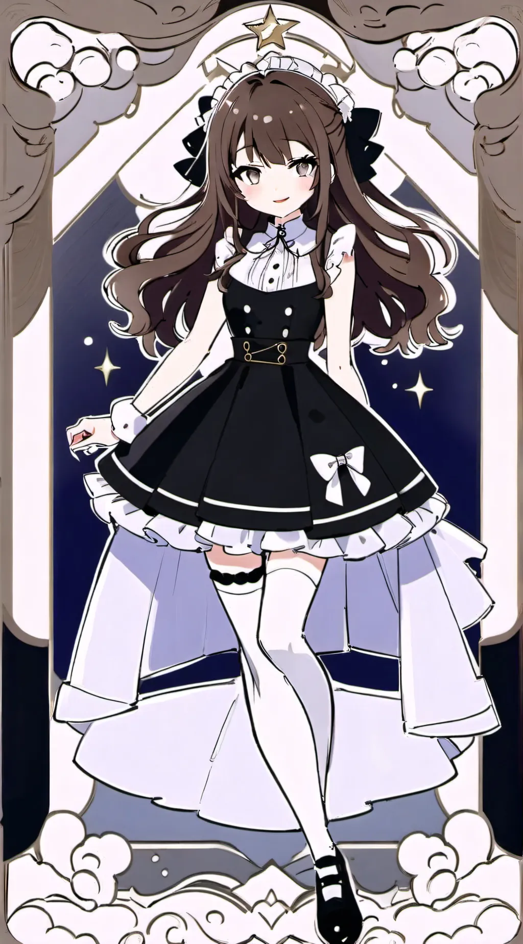 ai character: Luna background