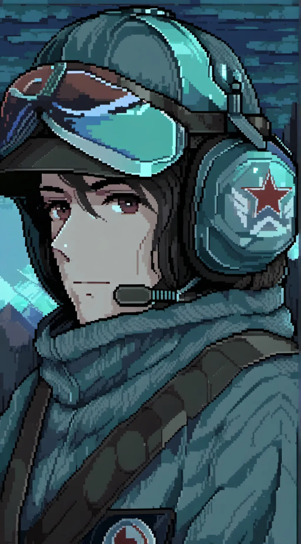 ai character: sus titans background