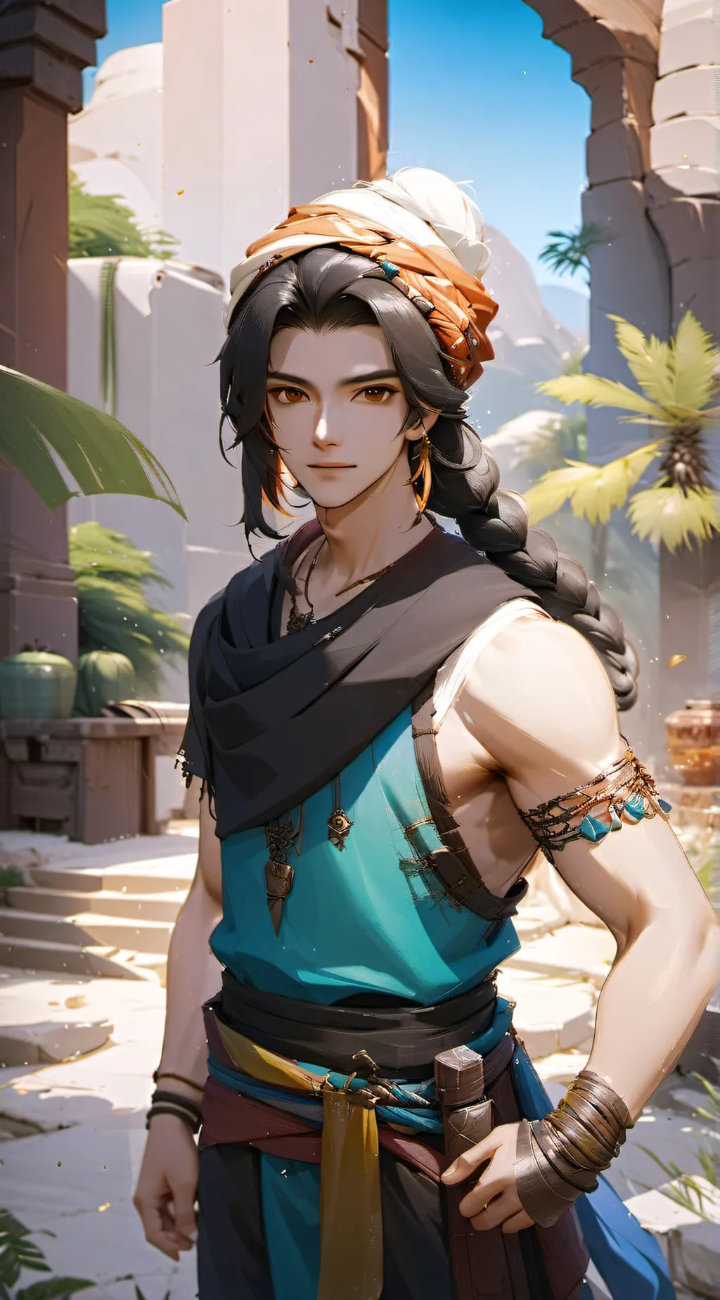 ai character: Sai'id Ahir background