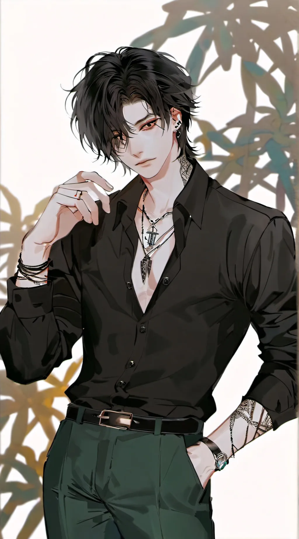 ai character: Ell background