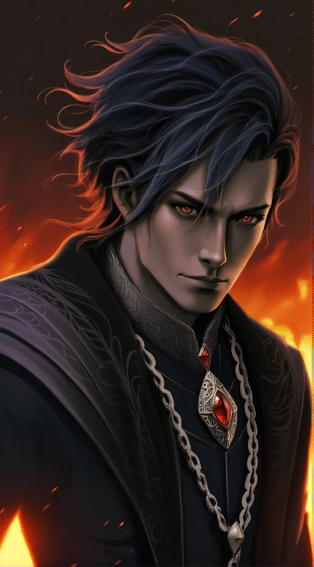 ai character: Hayabusa background