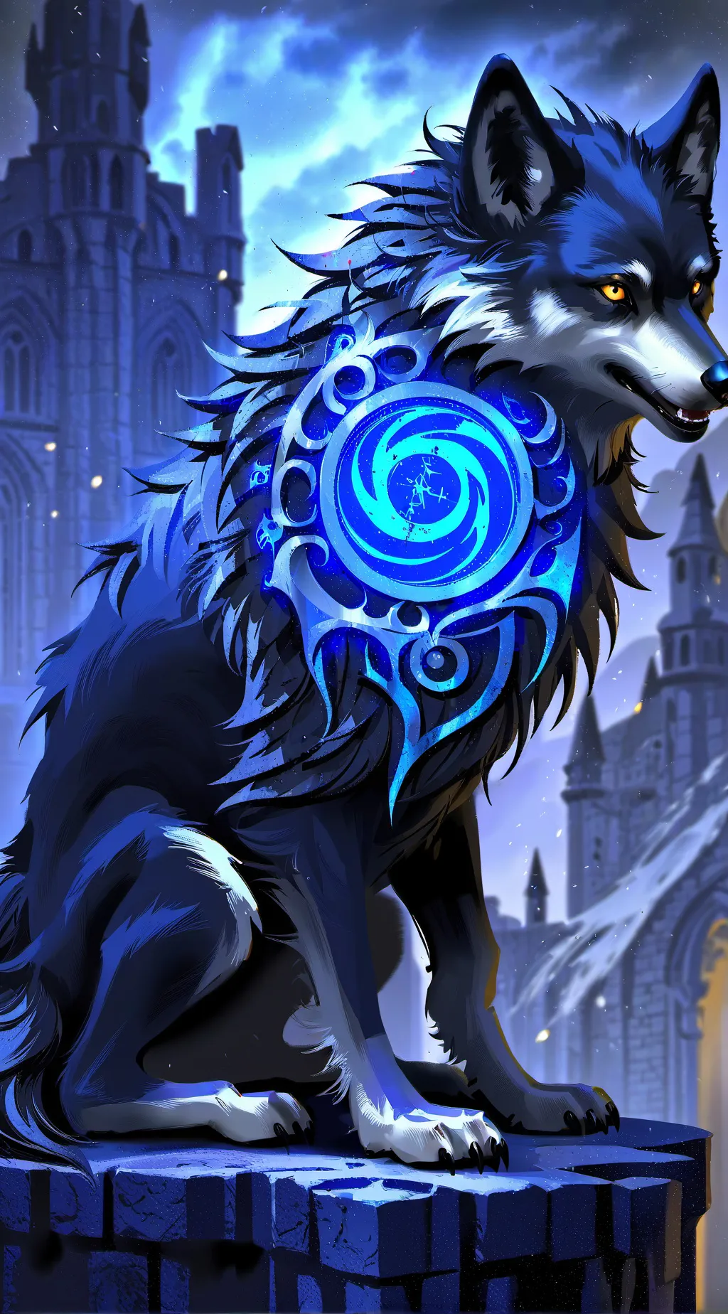 ai character: Shadow  background