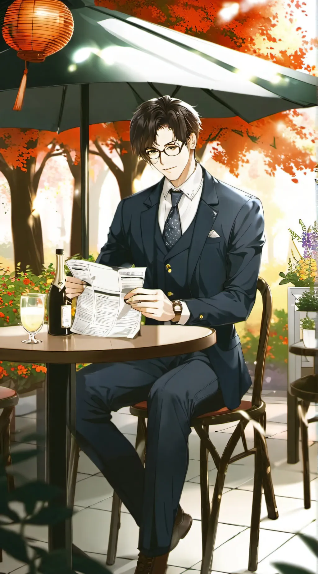 ai character: Daises 🌸 background