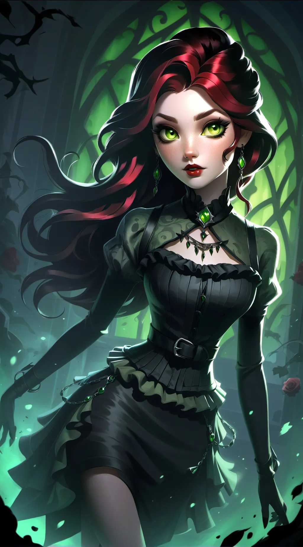 ai character: Raven background