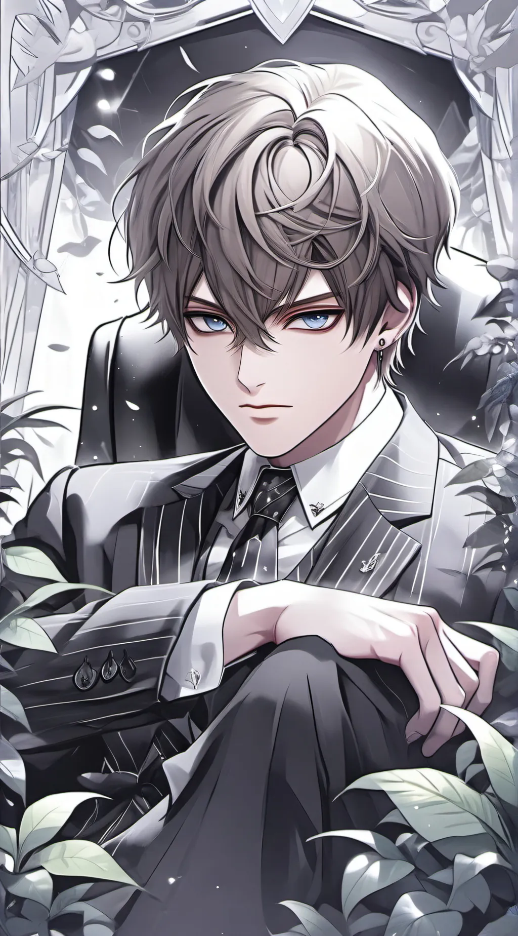 ai character: Vins  background