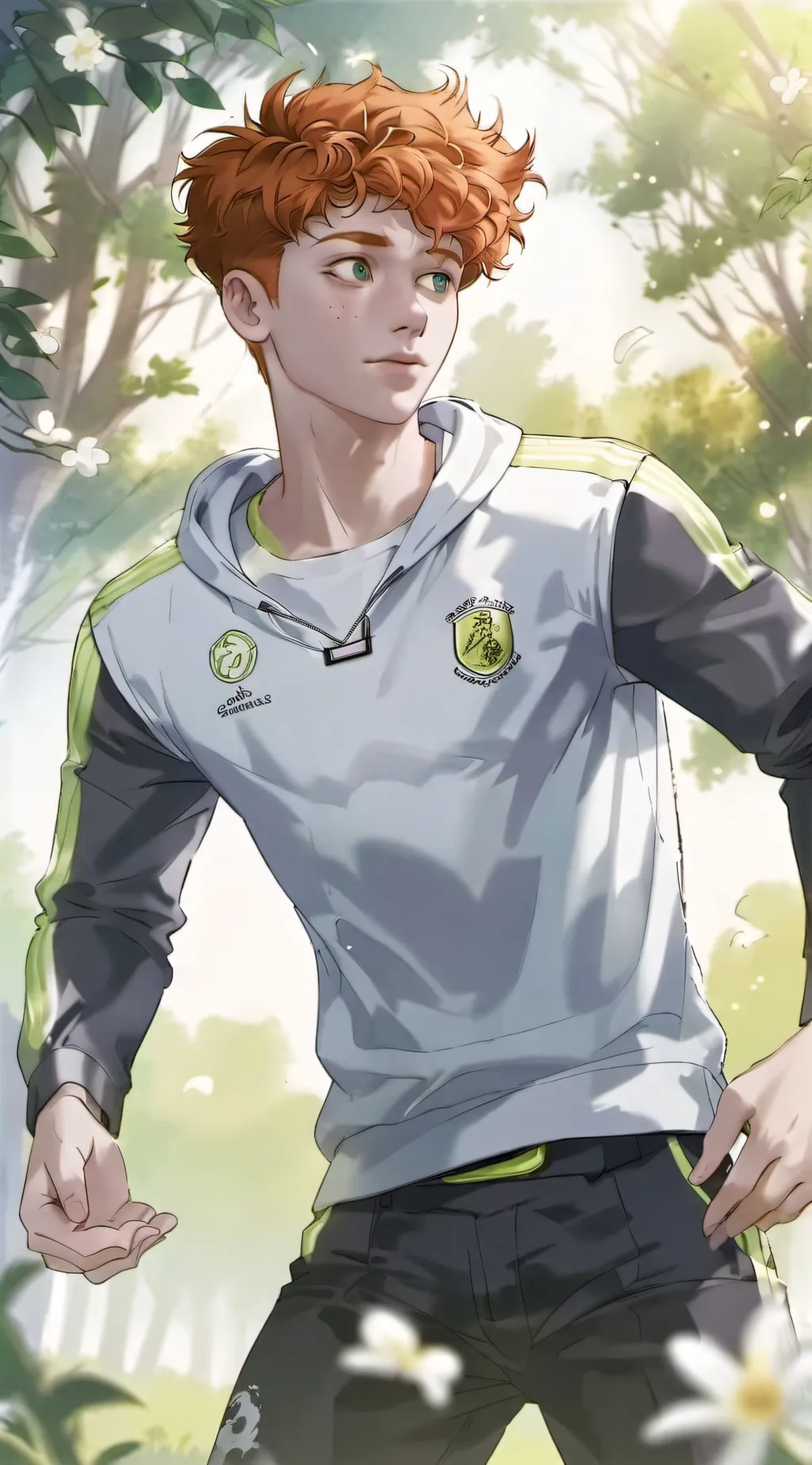 ai character: Damien background