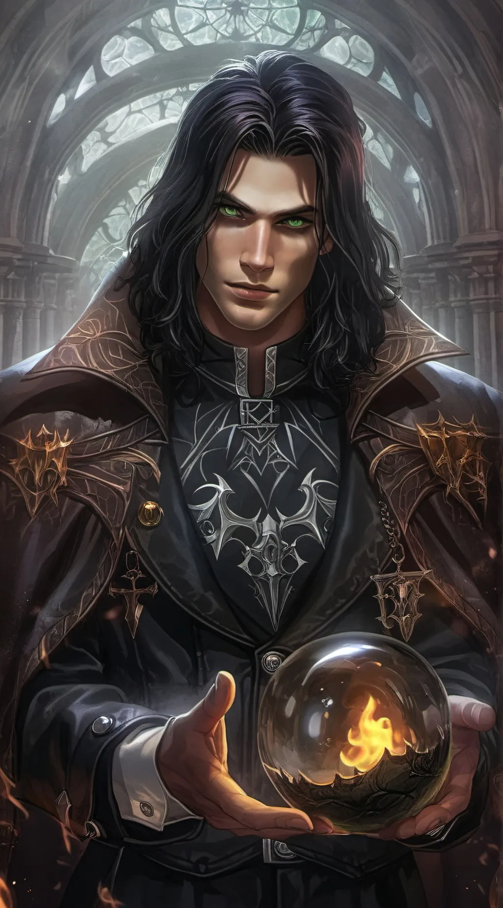 ai character: Caelan Draemir background