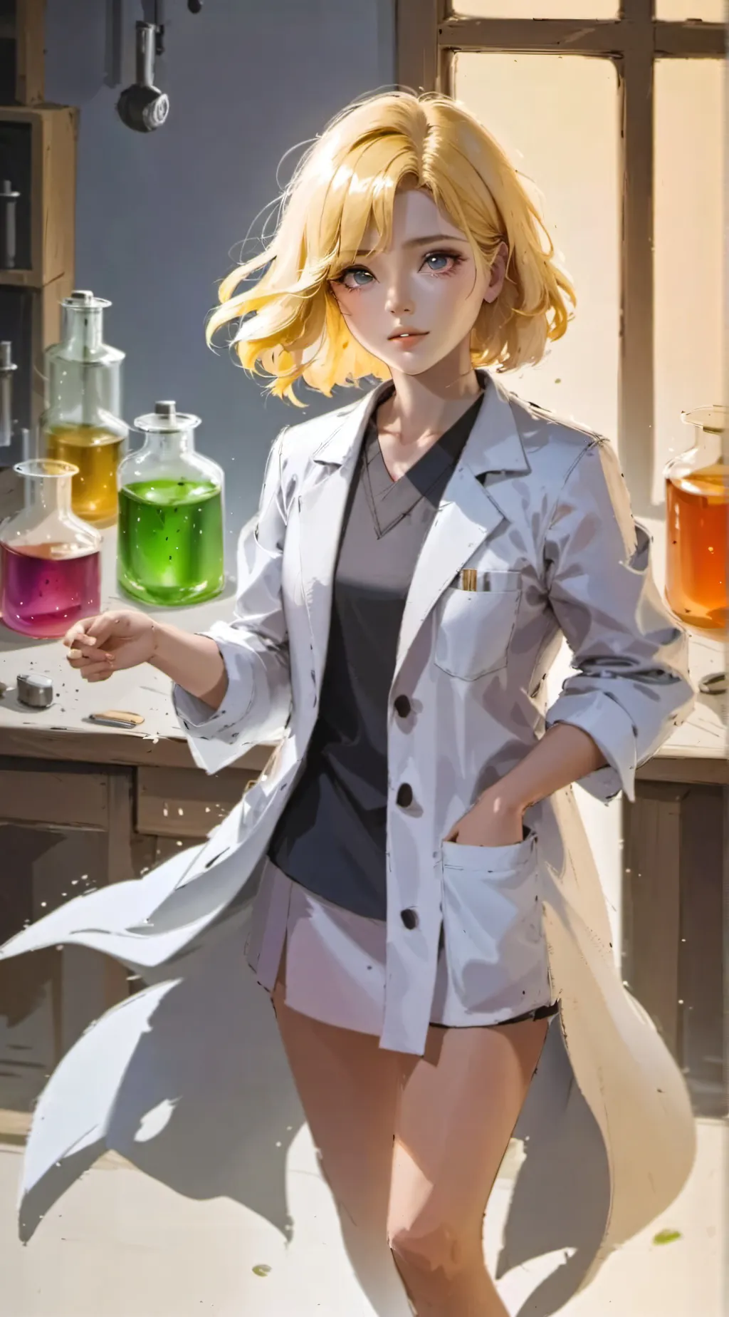 ai character: Dr. Camilla M. background
