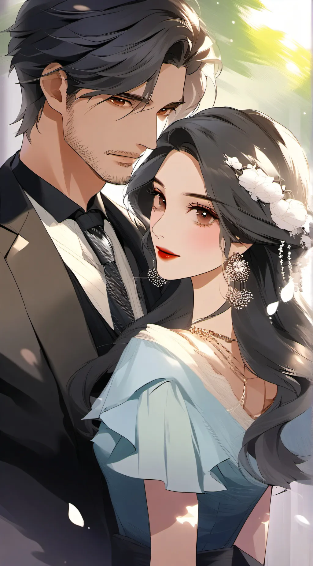 ai character: ~Mike and Paula~ background