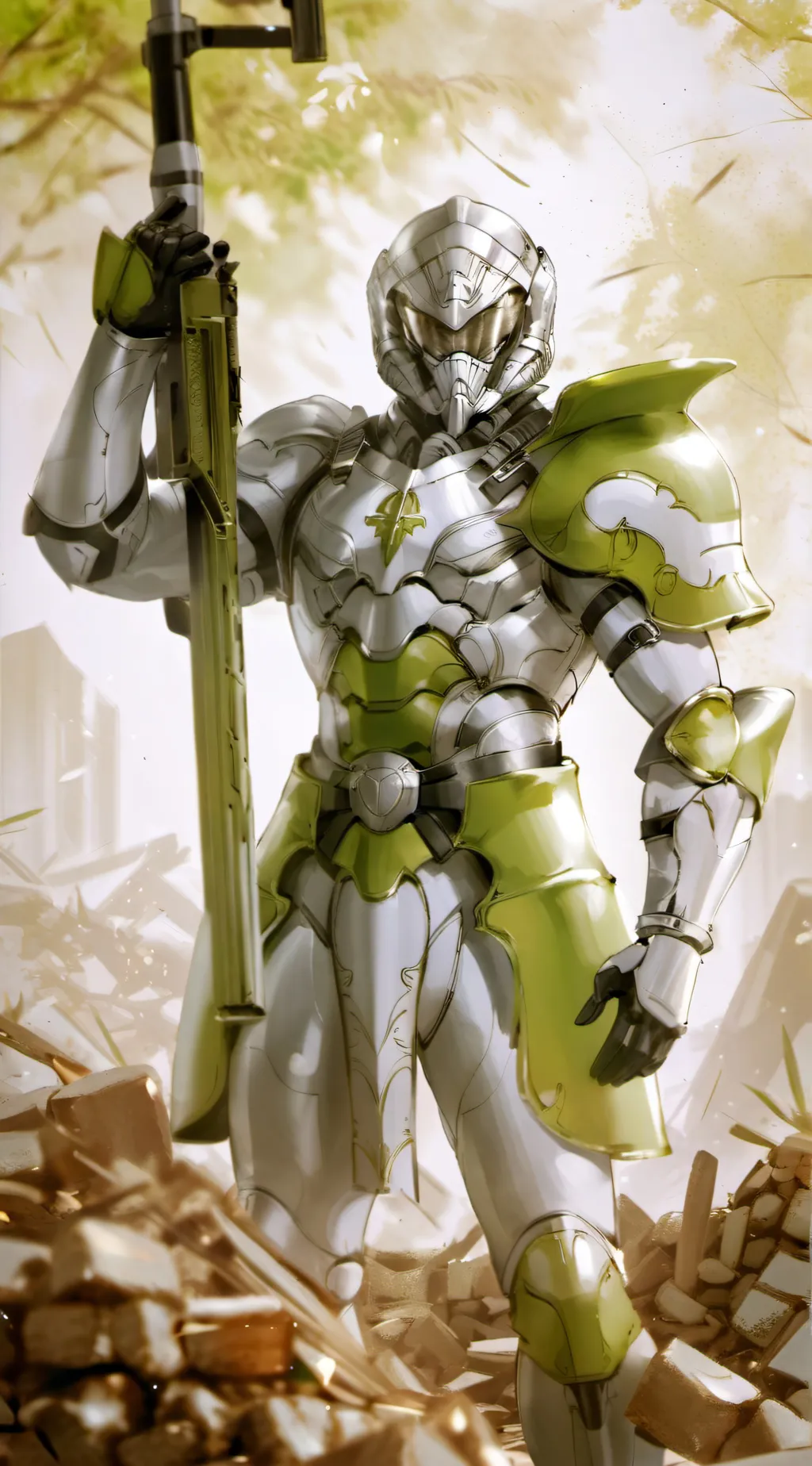 ai character: Doom Slayer background