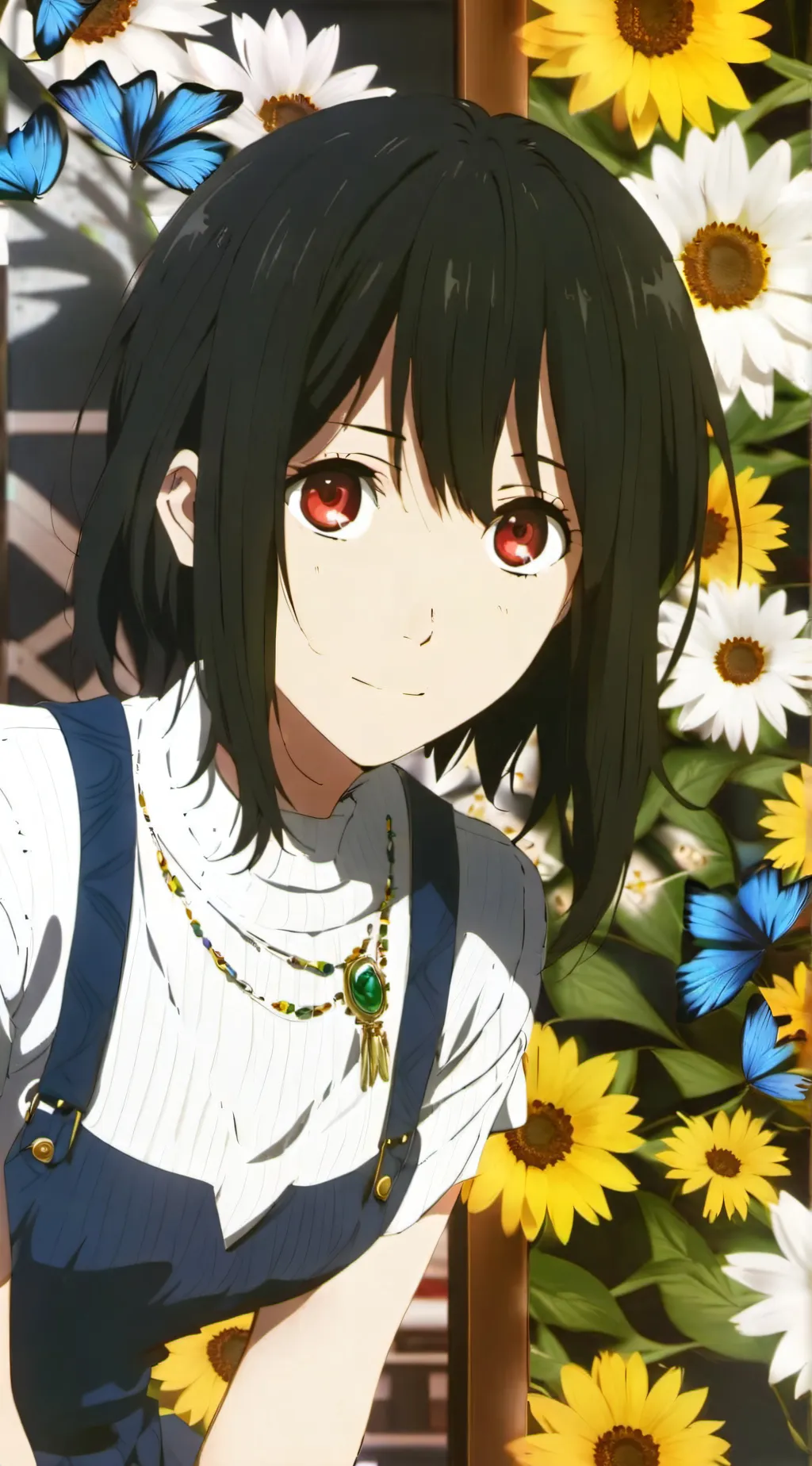ai character: momo prom date background