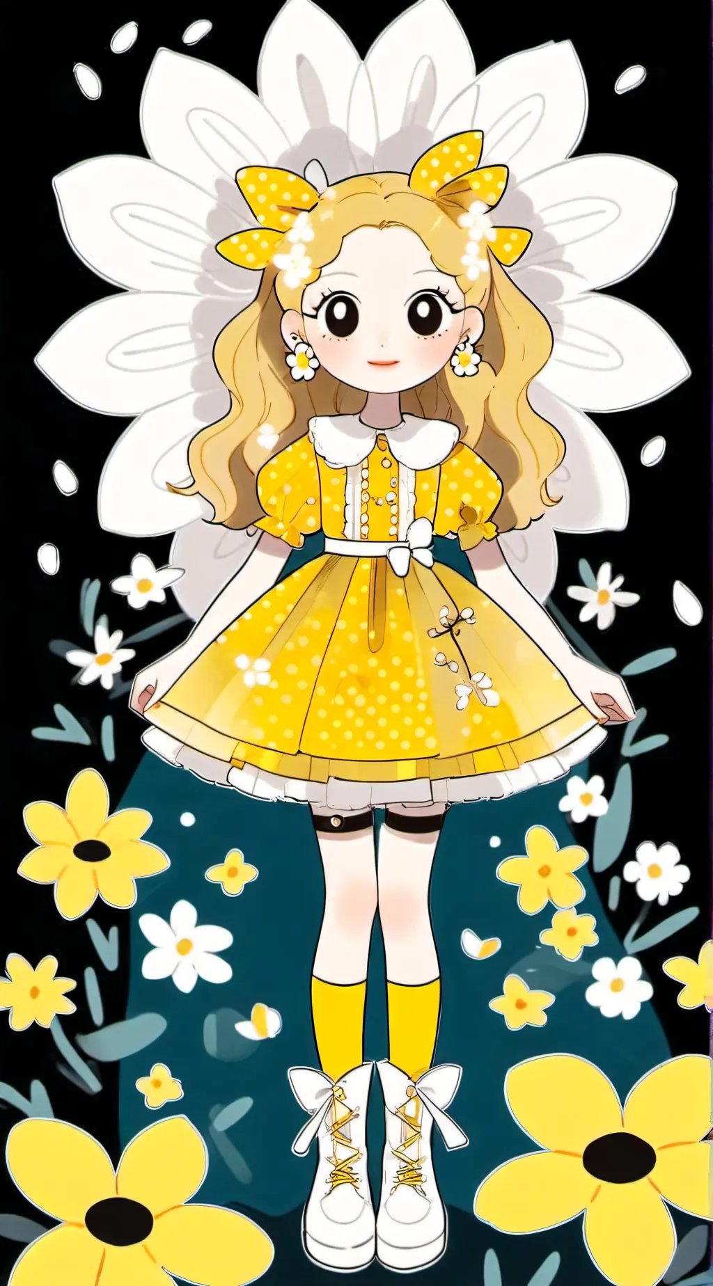 ai character: Daisy (dw oc) background
