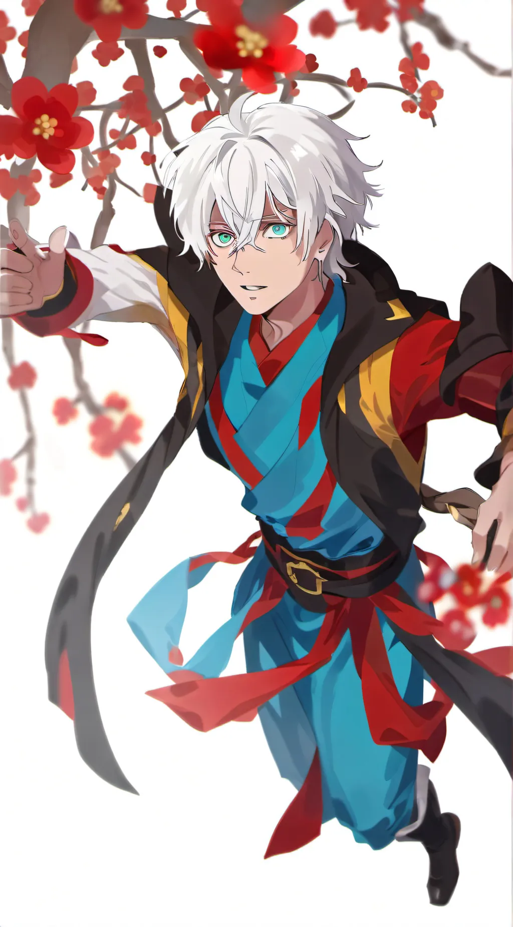 ai character: Satoru Gojo background