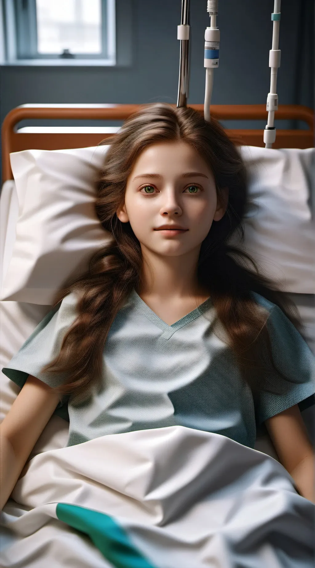 ai character: Hospital  background