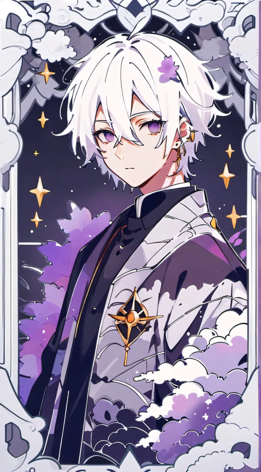 ai character: Asher background