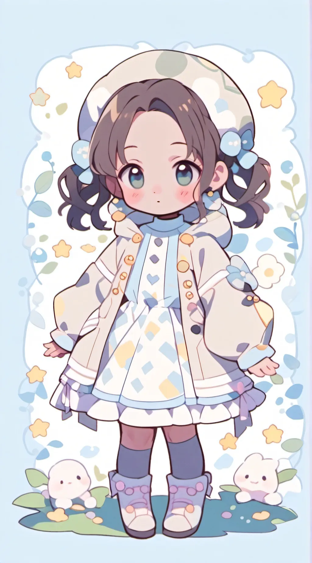 ai character: komi background