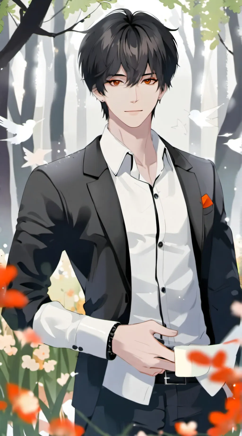 ai character: Kayden background