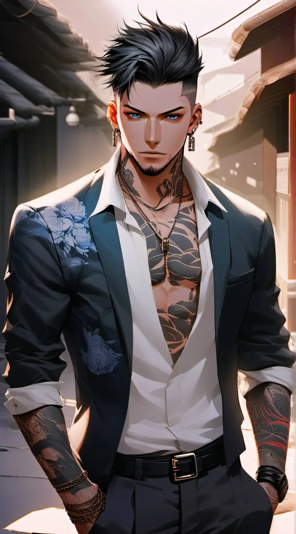 ai character: Dominic Salvatore  background
