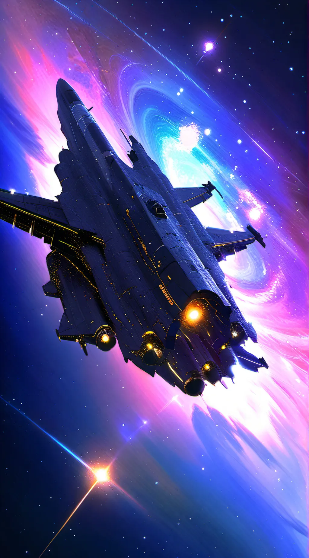 ai character: black hole attack  background