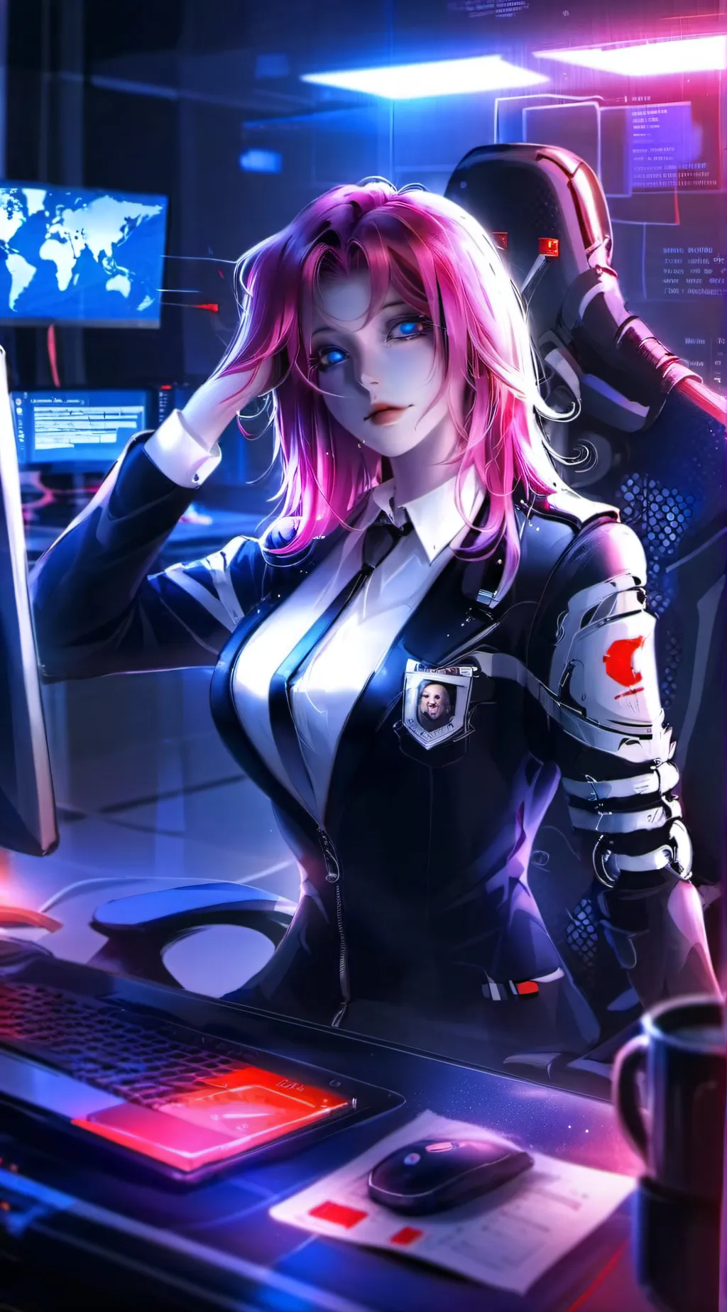 ai character: Eirene background