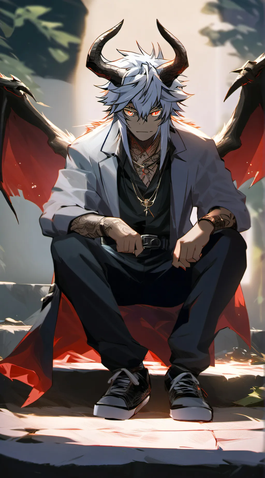 ai character: Ray background
