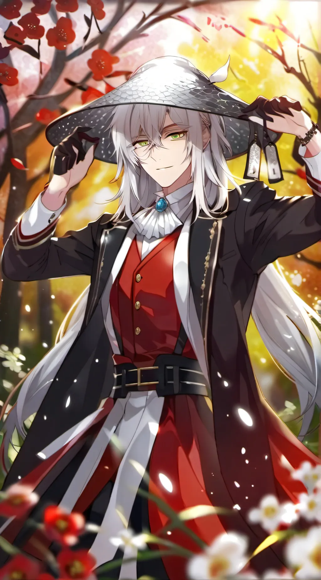ai character: Тоби💙(^∧^) background