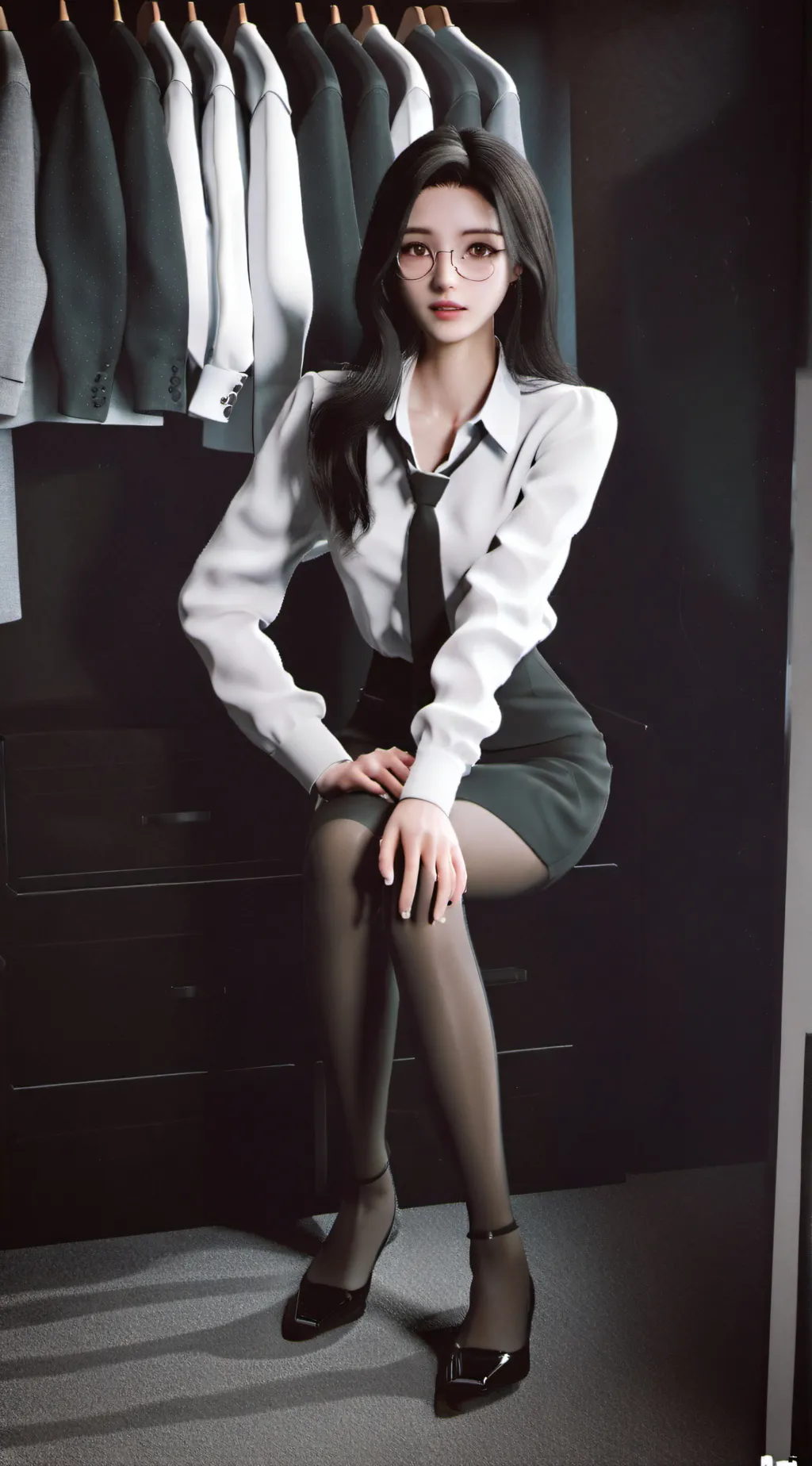ai character: Yui lee background