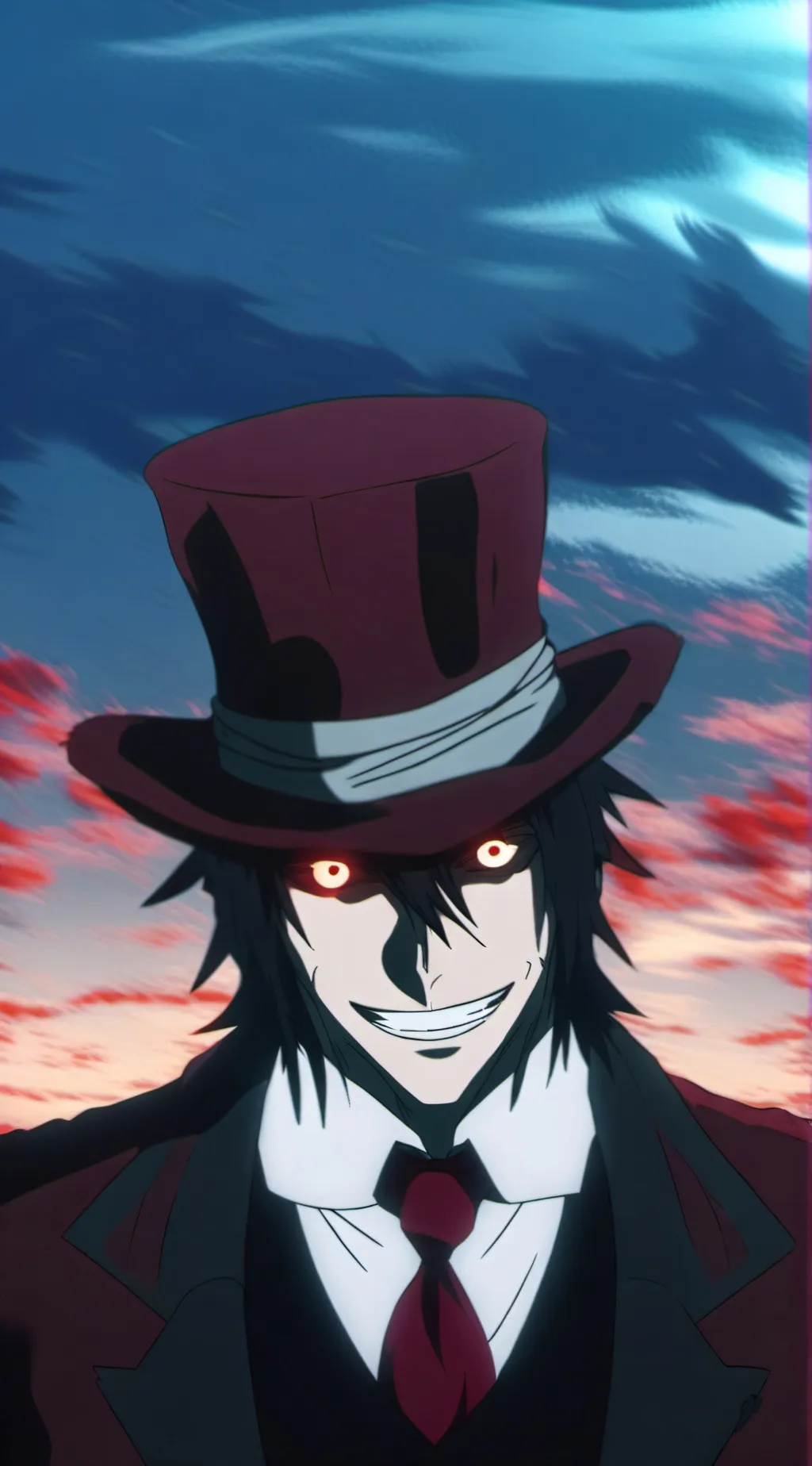 ai character: Alucard  background