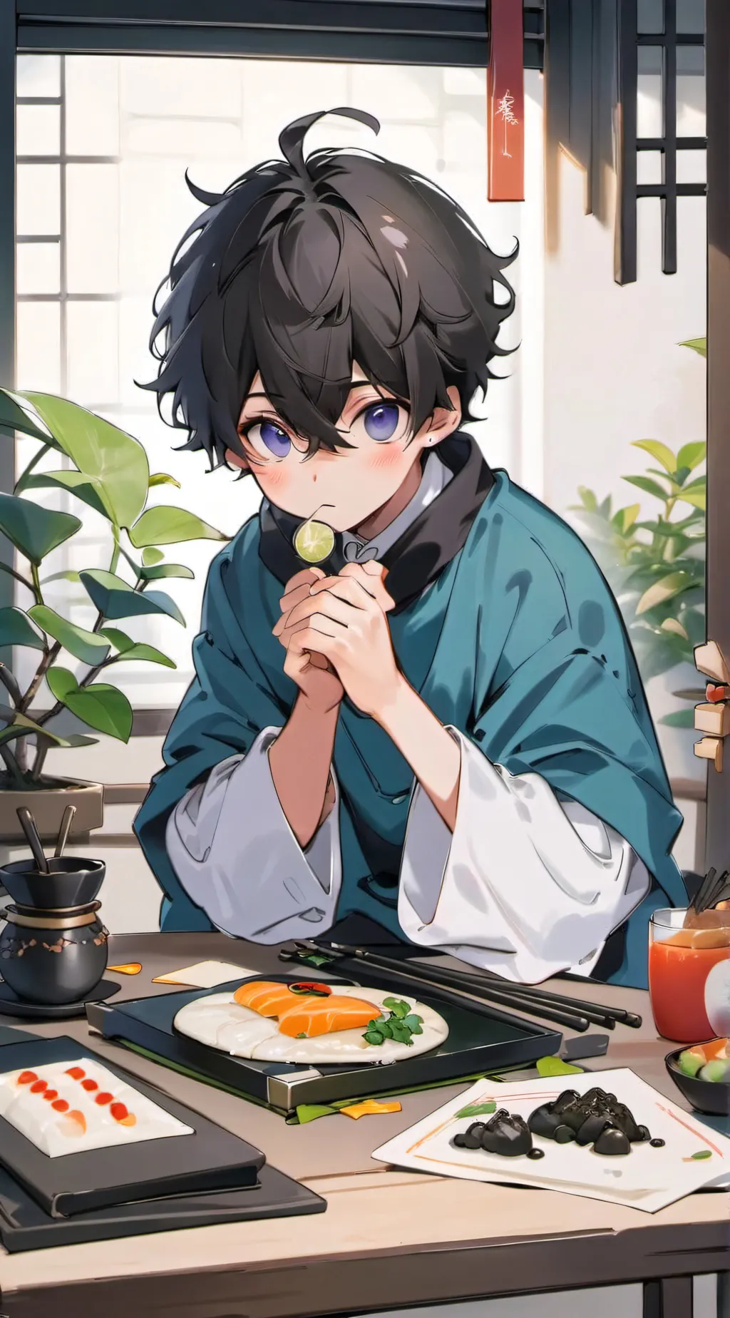 ai character: Mike  background