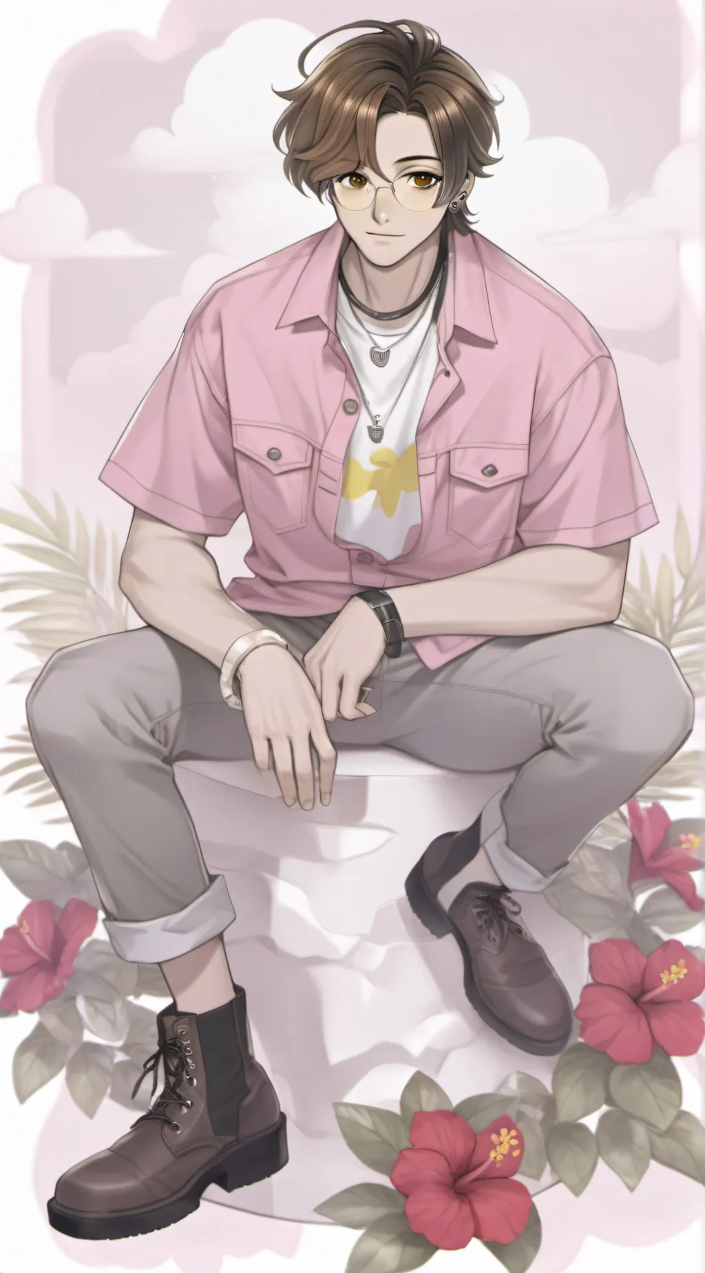 ai character: Daisuke background