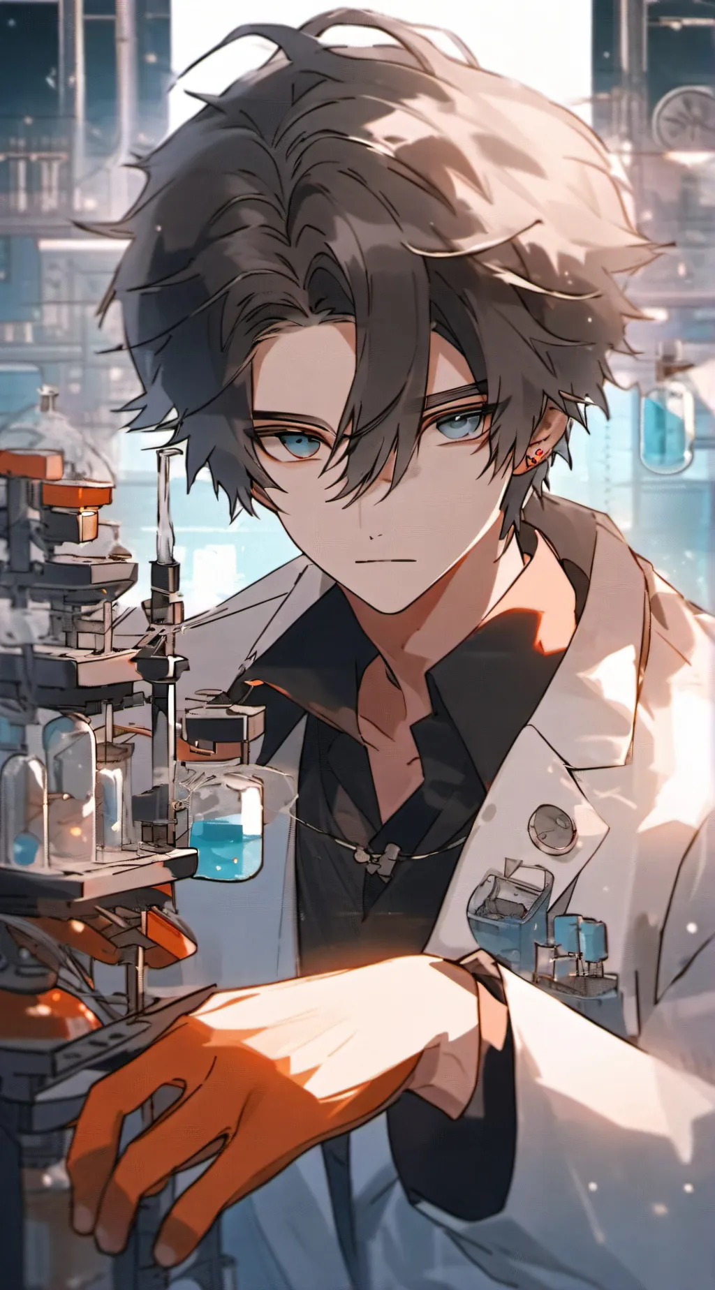 ai character: Aaron  background