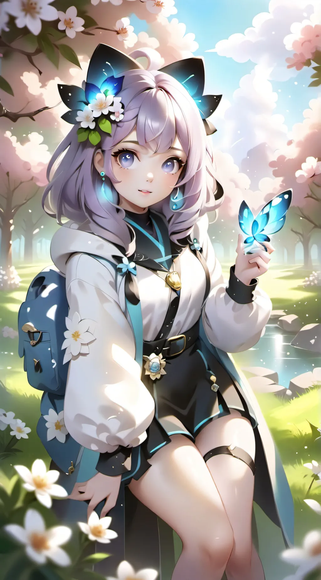 ai character: amorosa background