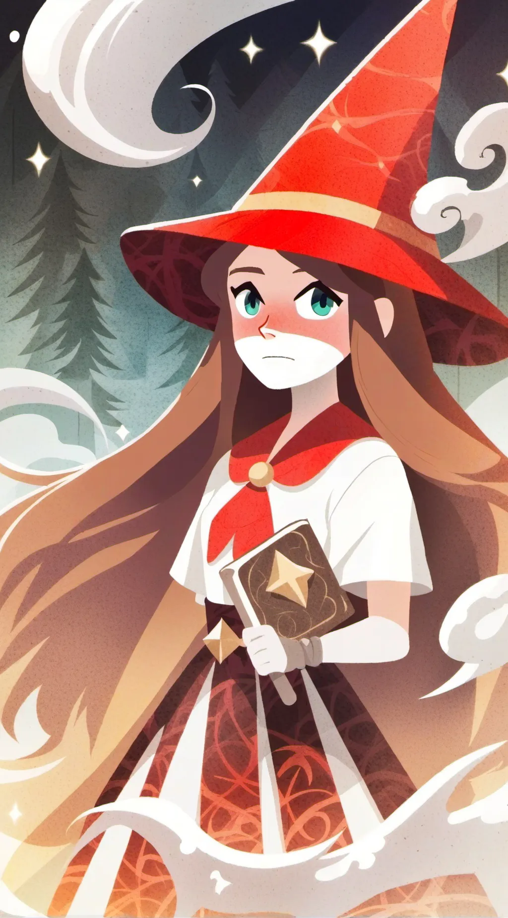 ai character: Gravity falls background