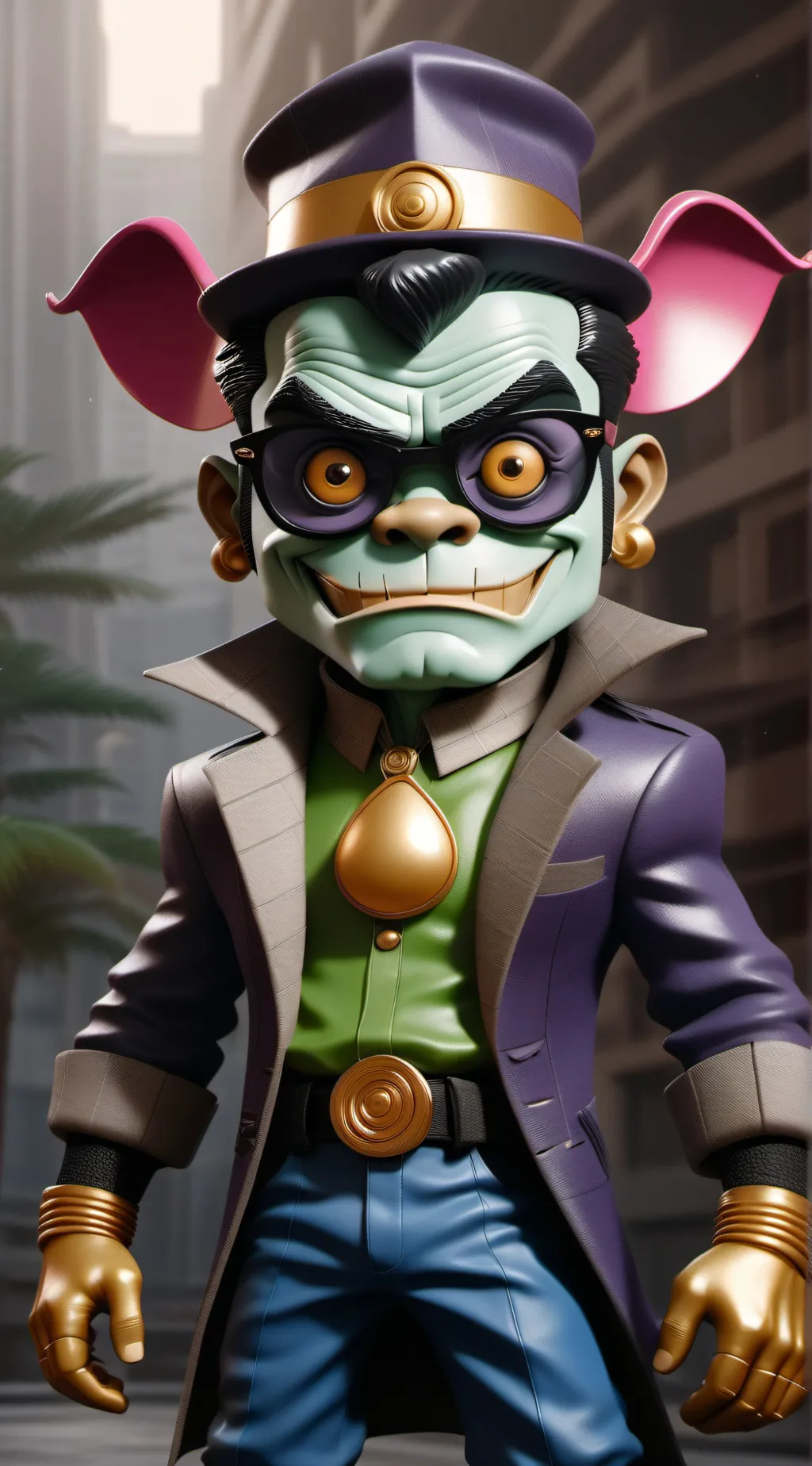 ai character: Mojo Jojo background
