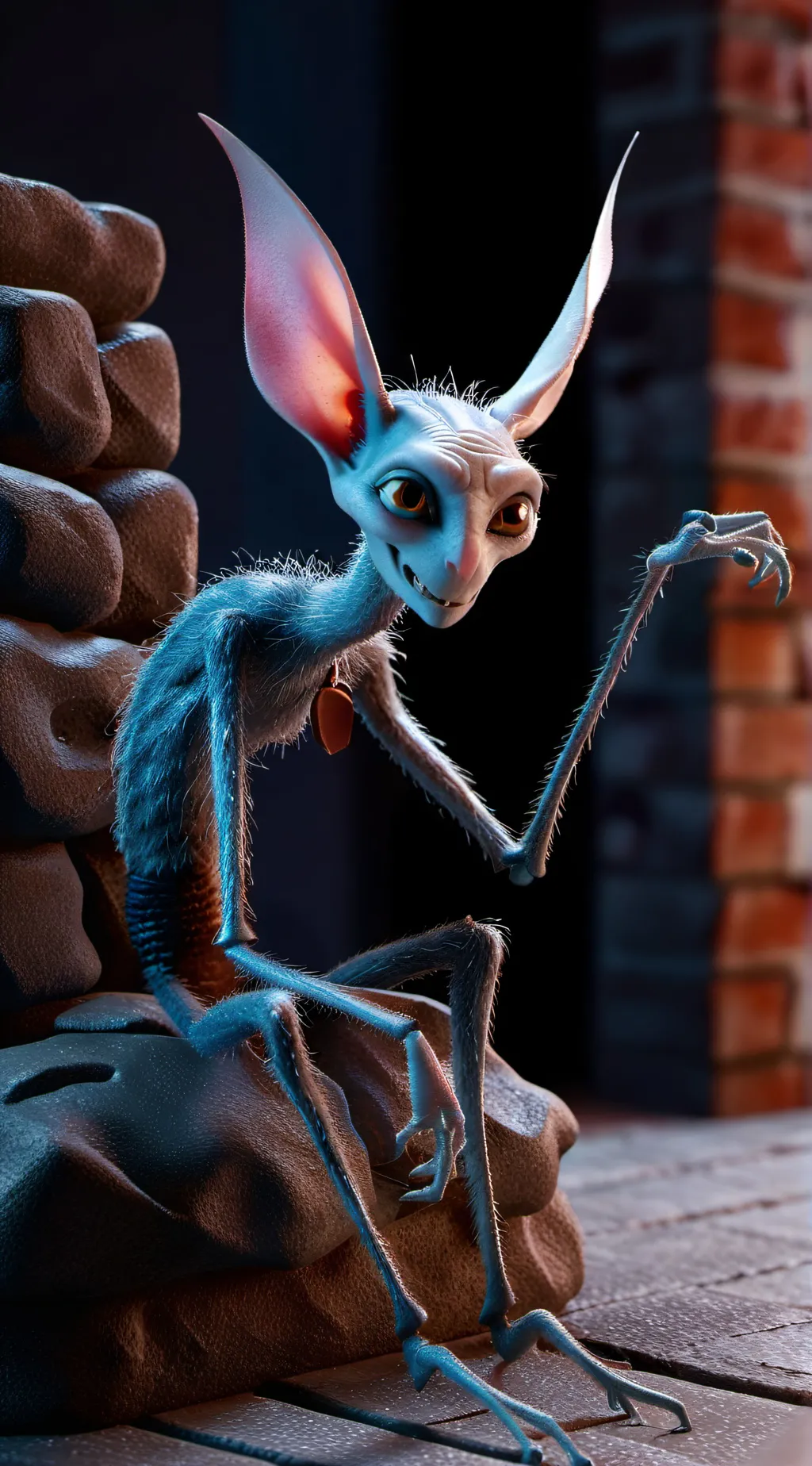 ai character: Chimney Gremlin background