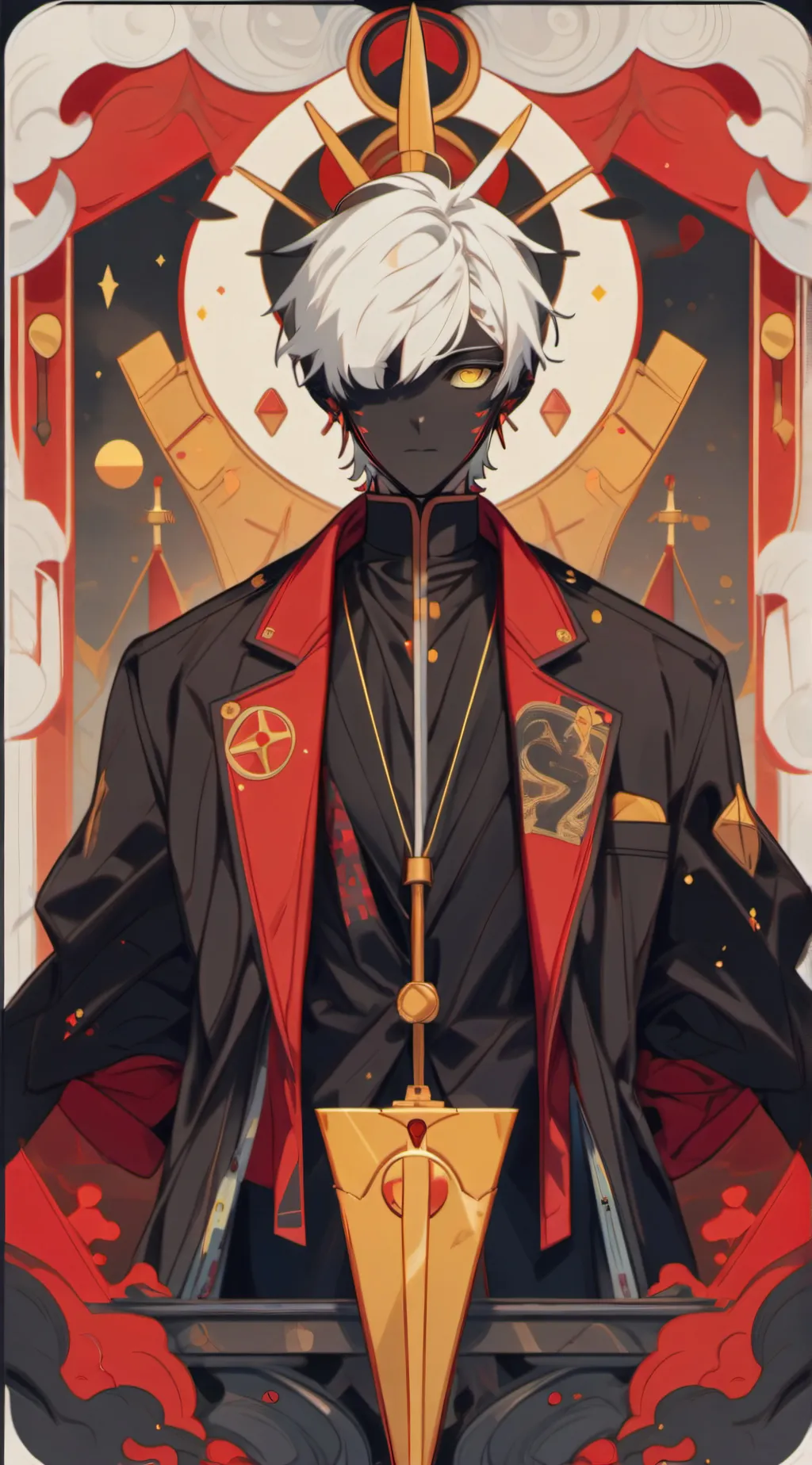 ai character: Murder Drone  background