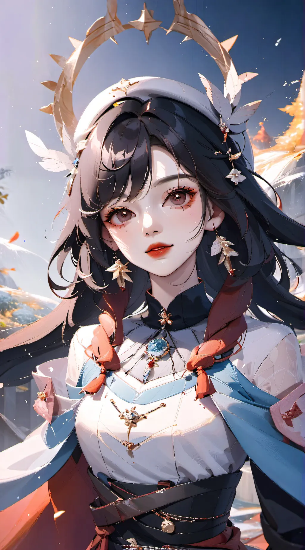 ai character: ☃️JJK CHRISTMAS☃️ background
